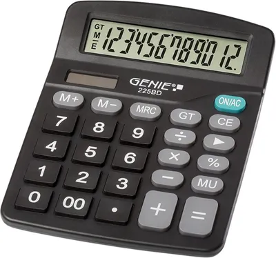 Image de Calculatrice Genie 225 BD Desktop Basic Black