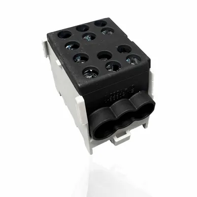Produktbild von SD ProfiLine Abzweigklemme HLAK 35-1/4 M2 schwarz, 1 Stück