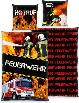 Produktbild von Feuerwehr Bettwäsche