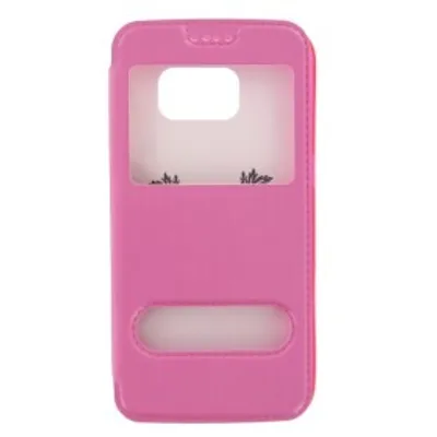 Obrázok produktu pre Flipové puzdro kryt na mobilný telefón pre Samsung Galaxy S7 Pink ochranné puzdro