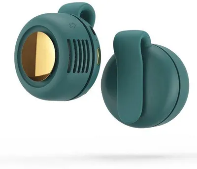 Obrázok produktu pre Mini USB nabíjateľný, o 360° otočný, tichý ventilátor s klipom a 3 rýchlosťami.