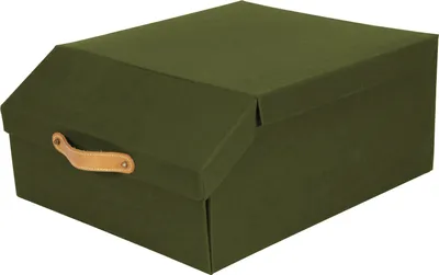 Produktbild von Ordnungsbox Container Stoffbox mit Klappe Grün Aufbewahrungsbox für Haushalt Büro Wäsche Geschenkbox Dekokarton Sammelbox Mehrzweckbox Ordnungskarton Ordnungsbox Geschenkekarton