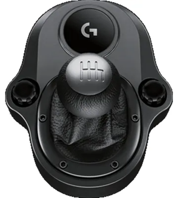 Obrázok produktu pre Radiaca páka Logitech G Driving Force, 6 prevodových stupňov s H-schémou, radiaca páka z pravej kože a ocele, integrované montážne držiaky, kompatibilná s pretekárskymi volantmi Driving Force G29, G920 - čierna