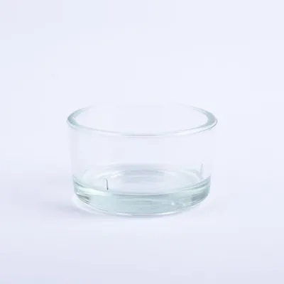 Produktbild von INNA-Glas Teelicht Halter TAMIO aus Glas, klar, 3 cm, Ø4,2 cm - Teelichtglas