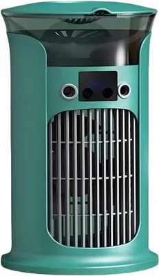 Obrázok produktu pre Mini klimatizácia 4 v 1, objem 880 ml, 3 rýchlosti, tichý turboventilátor, bezdrôtové zariadenie pre kanceláriu a domácnosť, zelená, energetická trieda A