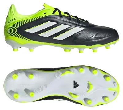 Produktbild von Adidas COPA PURE III LEAGUE FG/MG J - CBLACK/FTWWHT/LUCLEM, Größe:4