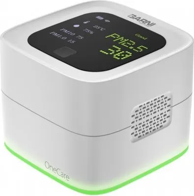Zdjęcie produktu dla GARNI 210T OneCare, Biały, Jakość powietrza, Wilgotnościomierz wewnętrzny, Termometr wewnętrzny, Wilgotnościomierz, Termometr, 0 - 95%, 1%, 1 °C