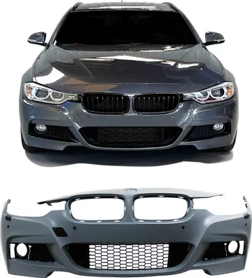 Produktbild von JOM Stoßstange für BMW F30 F31 2011-2019 SRA + PDC Sport-Design Schwarz