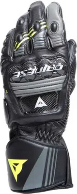 Produktbild von Dainese Druid 4 Lederhandschuhe Schwarz S Schwarz S
