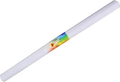 Produktbild von Geknicktes Seidenpapier 50x200 Shan Weiß - 1
