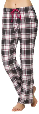 Produktbild von Damen Flanellhose - Moonline ; grau , M