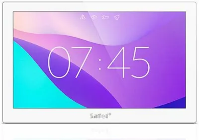 Obrázok produktu pre SATEL Dotyková klávesnica s 10" displejom (biela) INT-TSH210-W