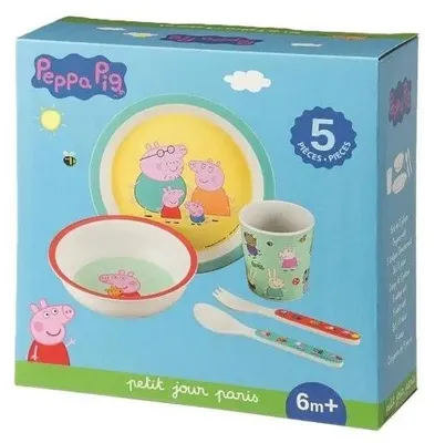 Immagine prodotto di Set di posate e stoviglie 5el Peppa Pig