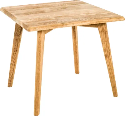 Produktbild von HAKU Beistelltisch eiche - Massivholz, B/H/T: 45x45x45 cm