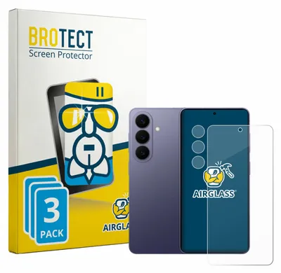 Produktbild von 3x BROTECT Schutzglas für Samsung Galaxy S26 Enterprise Edition (Display+Kamera) Schutzfolie Panzer Folie Glas Display Schutz klar