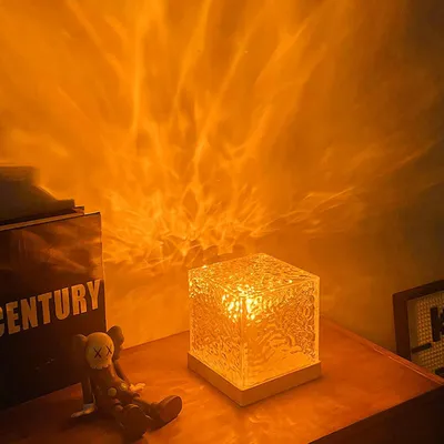 Productafbeelding van Sterrenhemel projector - 16 kleuren luxe oceaan lamp - LED-nachtlampje - Dimbare binnenverlichting voor kerstcadeaus