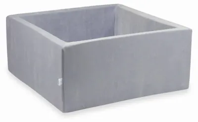 Immagine prodotto di Bacinella 90x90x40cm Velvet Soft Grigio chiaro senza palline