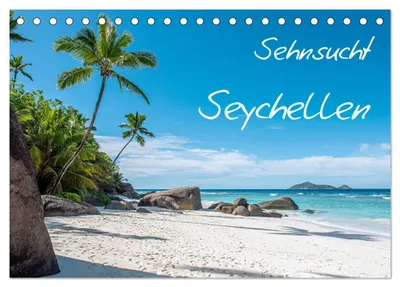 Produktbild von Sehnsucht Seychellen (Tischkalender 2027 DIN A5 quer), CALVENDO Monatskalender