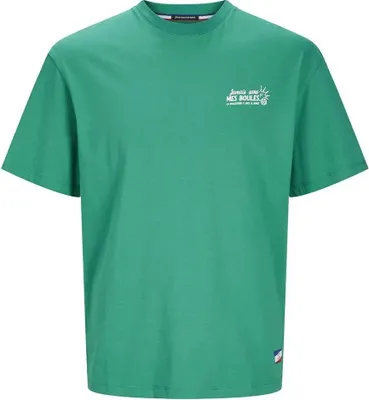 Zdjęcie produktu dla Jack & Jones Sebastian koszulka z krótkim rękawem zielona M mężczyźni zielona M