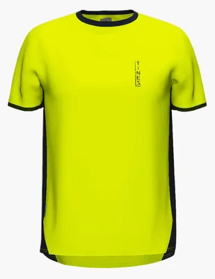 Produktbild von TINEZ T-Shirt YUNLIN neongelb atmungsaktiv leicht antibakteriell UV-Schutz 30+ Größe XS