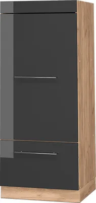 Produktbild von Mikrowellenschrank Vicco Fame-Line Anthrazit Hochglanz 60 cm, Model 38615