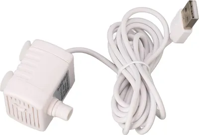 Immagine prodotto di Pompa per fontana d'acqua dell'ANIMALE DOMESTICO Silenziosa impedisce la combustione a secco Motore senza spazzole alimentato da USB mini distributore per gatti