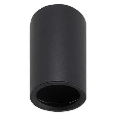 Obrázok produktu pre MasterLED stropné bodové svietidlo GU10 čierne matné Ø56mm IP20 - kruhové svietidlo na povrchovú montáž z hliníka pre LED reflektor