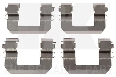 Produktbild von NK Zubehörsatz Scheibenbremsbelag 7934617 für HYUNDAI für TUCSON (JM)