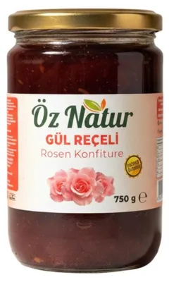 Produktbild von Öz Natur | Rosen Konfitüre Türkischer Art 750g