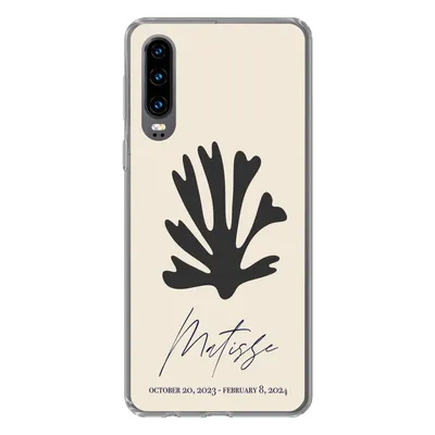 Produktbild von MuchoWow® Handyhülle Schutzhülle Hülle für Huawei P30 Blumen - Abstrakt - Matisse Silikon Softcase Handy Hülle - Kartenbesitzer