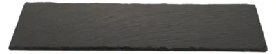 Produktbild von Rechteckiges Schiefer-Kerzentablett/Kerzenteller - 13 x 40 cm