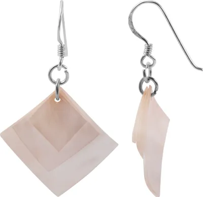 Produktbild von 925/- Echt Silber Ohrhänger mit Perlmuttelementen