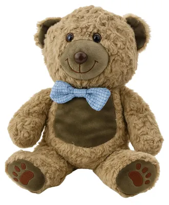 Obrázok produktu pre Plyšový motýlik Medvedík Modrý, svetlohnedý, 30 cm