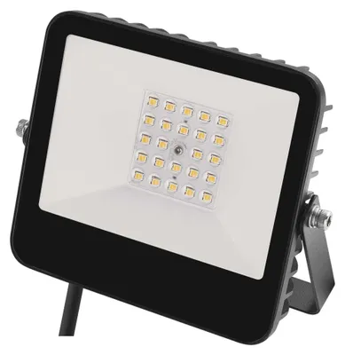 LED reflektor AVENO 20W, černý, neutrální bílá