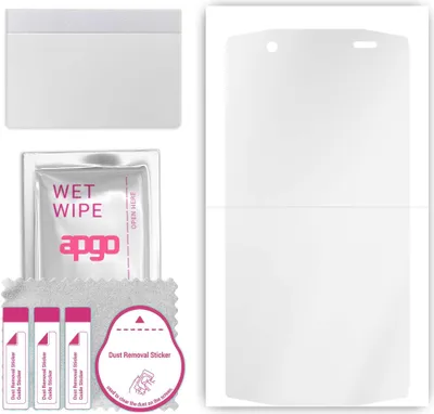 Produktbild von apgo Hydrogel Schutzfolie, Klar, kompatibel mit Ulefone Armor 15, flexibele Displayschutzfolie, Folie mit Positionierhilfe, kratzfest, einfache Montage
