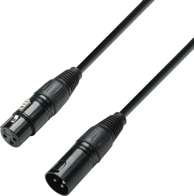 Obrázek produktu pro Adam Hall Kabely 3 STAR DMF 2000 - DMX kabel 3pólový XLR samice x 3pólový XLR samec | 20 m
