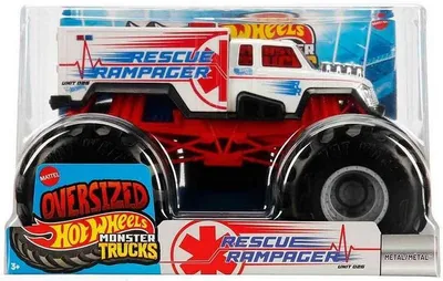 Obrázek produktu pro Hot Wheels Monster Trucks JHY97, Monster Truck, 3 rok/roky, Kov, Vícebarevný