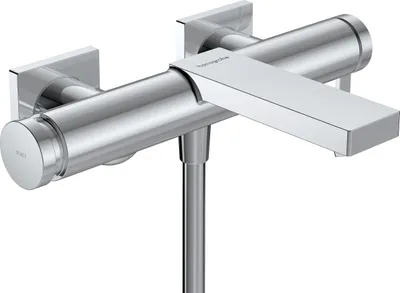 Zdjęcie produktu dla hansgrohe Tecturis E jednouchwytowa bateria wannowa, 2 wylewki, 213 mm, natynkowa, 73420000