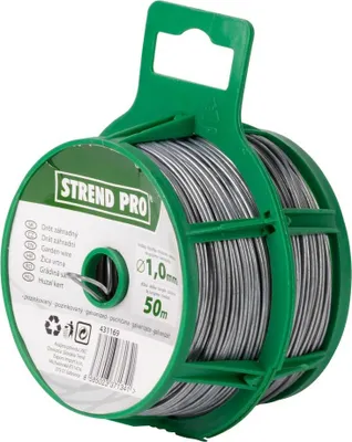 Image de Fil Garden Wire Basket, 1 mm, a ligaturer, de jardin, L-50 m, Zn