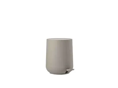 Produktbild von Zone Denmark Pedaleimer Nova, Treteimer, Mülleimer, Kosmetikeimer, Badeimer, ABS, Taupe, 3 L, 28089