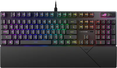Zdjęcie produktu dla Klawiatura gamingowa ASUS ROG STRIX SCOPE II (ROG RX RED / PBT ) - US