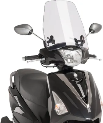 Produktbild von PUIG 9971W Rollerscheibe Urban  passend fuer YAMAHA D'ELIGHT Transparent
