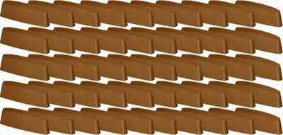 Immagine prodotto di KOTARBAU® Set di 50 tappi per fessure d'acqua Tappi per fori di scarico della finestra 45 mm ASA in plastica di quercia Drenaggio della finestra Drenaggio della finestra Coperchio di protezione in PVC