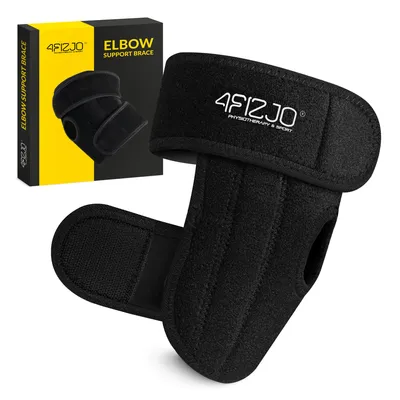 Produktbild von 4FIZJO Ellenbogenbandage mit Stahlverstärkungen, für Alltag und Therapie