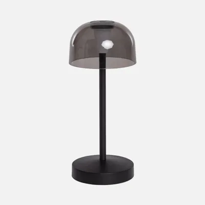Immagine prodotto di Lampada da tavolo da interno/esterno in metallo, Nero
