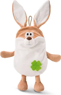 Produktbild von Nici 45791 Wärmflasche Hase mit Kleeblatt figürlich 350ml Plüsch