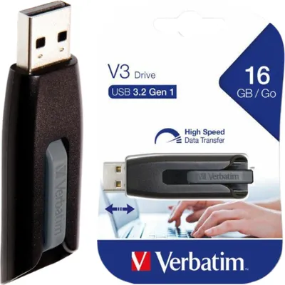 Zdjęcie produktu dla Pamięć USB 3.0 Verbatim Store ´n´ Go V3 16 GB
