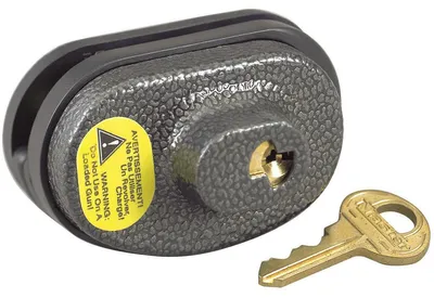 Produktbild von Master Lock 90DSPT Waffenschloss Abzugsverriegelung, Grau, 5,7 x 3,5 x 4 cm