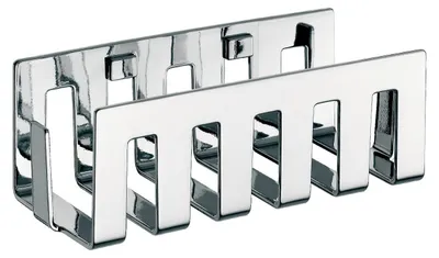 Wandkorb Loft, verdeckte Befestigung, chrom, 40,1x10,4x8,4 cm