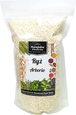 RYŻ WŁOSKI ARBORIO DO RISOTTO 250g SWOJSKA PIWNICZKA